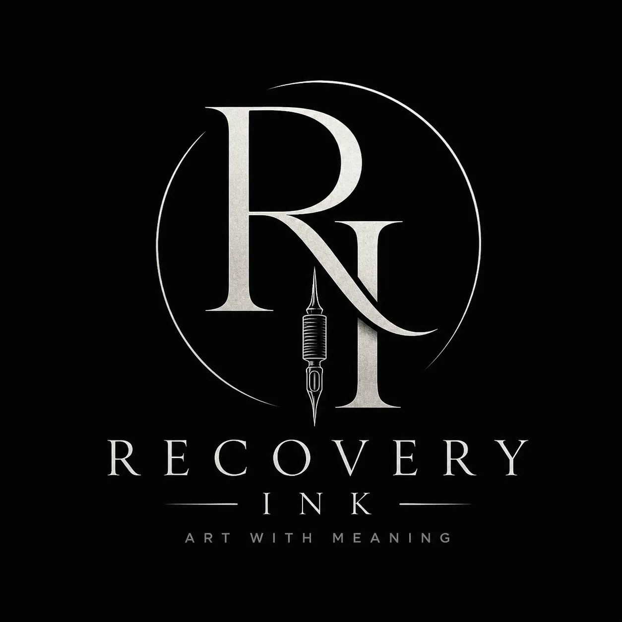 Recovery Ink RI monogram artwork